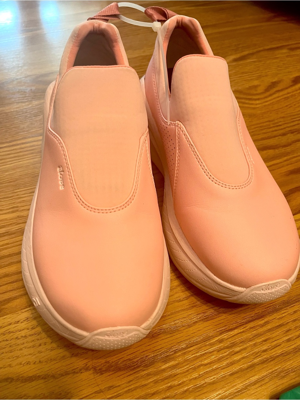 Clove Ona Limited Edition Pink Slip-On Cushioned Platform Sneakers for Women - Picture 9 of 9